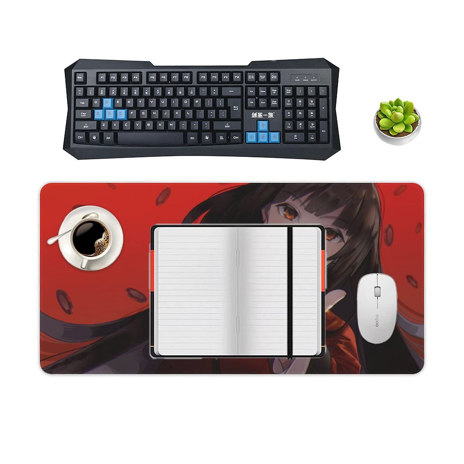 かのページ　賭ケグルイ　マルチデスクマット 2点 かの様専用ページ 賭ケグルイ マルチデスクマット 2点 キャラクターグッズ